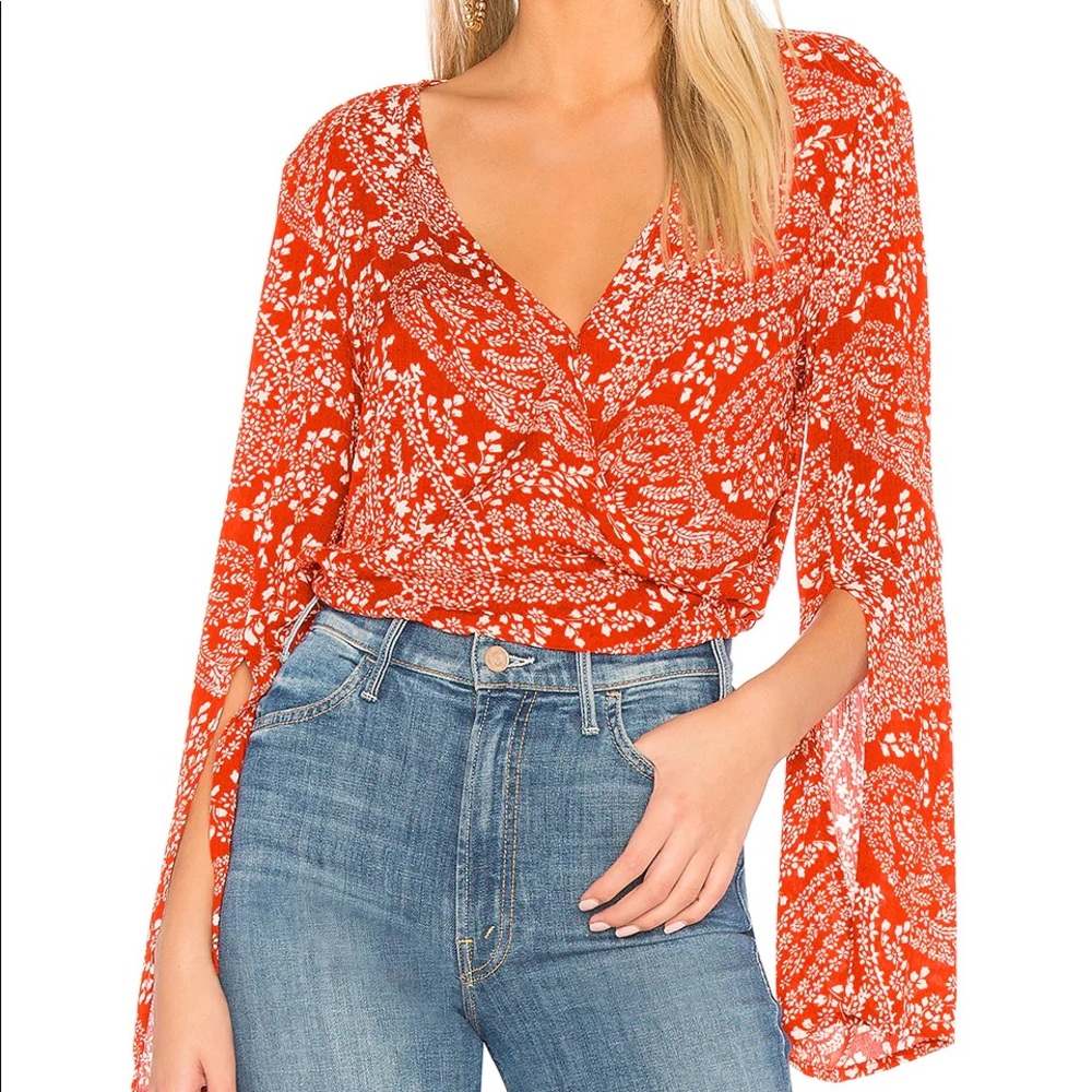 Jack by BB Dakota wrap top